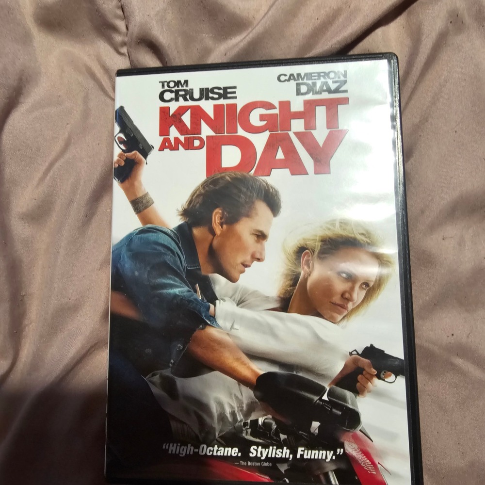 Knight and Day DVD 2010 Tom Cruise Cameron Diaz Action Comedy Widescreen
